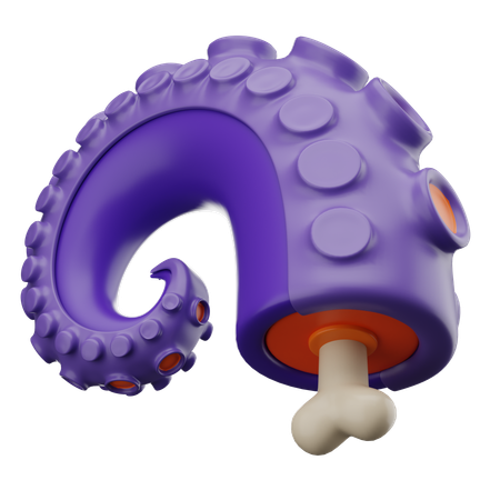 Tentáculos  3D Icon
