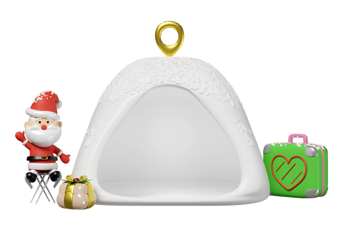 Tente  3D Icon