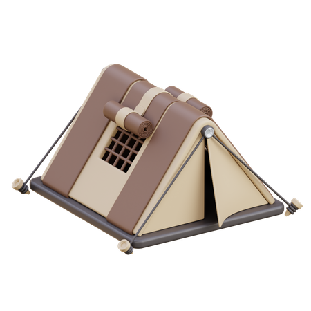 Tente  3D Icon