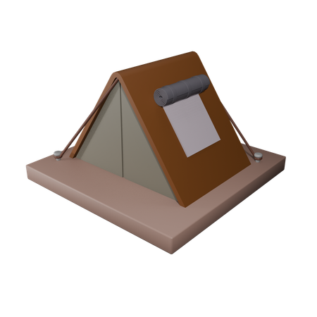 Tente  3D Icon