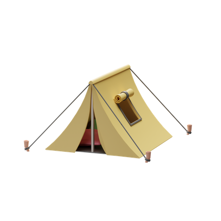 Tente  3D Icon