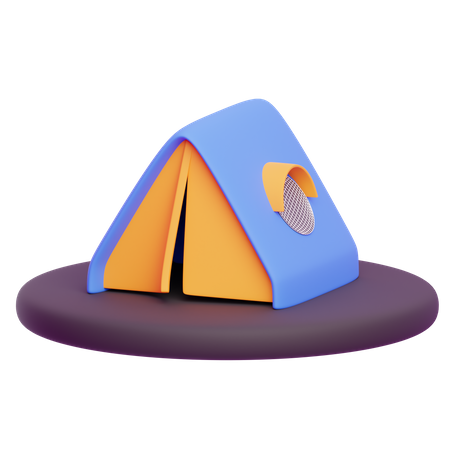 Tente  3D Icon