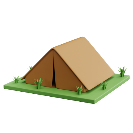 Tente  3D Icon