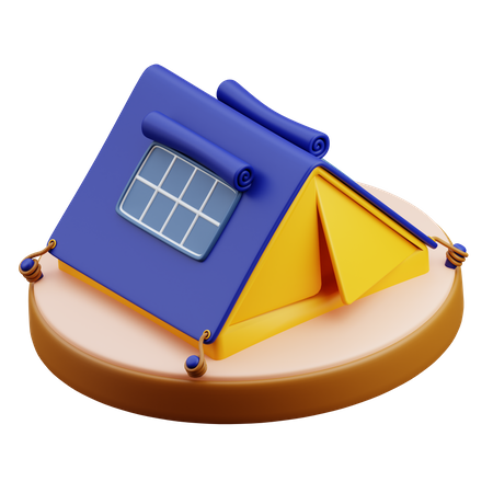 Tente  3D Icon