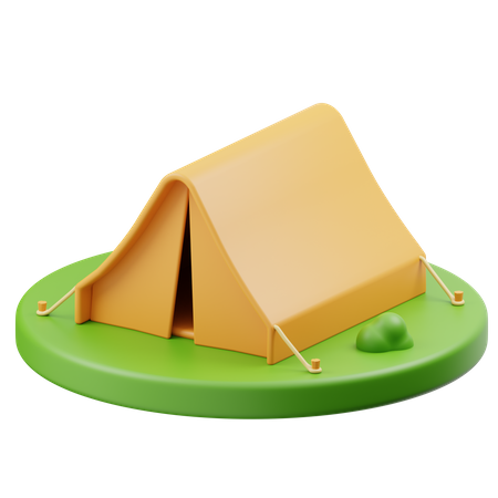 Tente  3D Icon