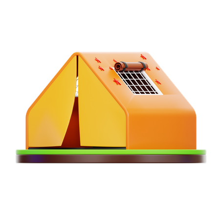 Tente  3D Icon