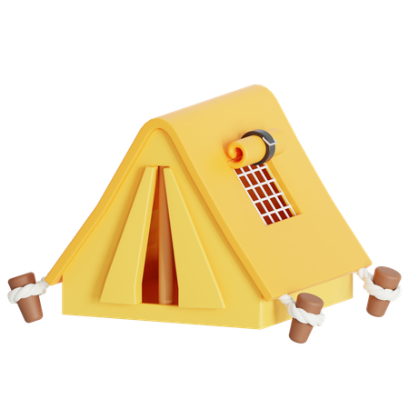 Tente  3D Icon