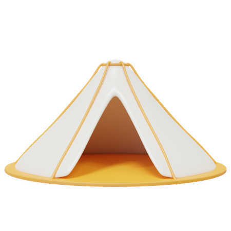 Tente  3D Icon