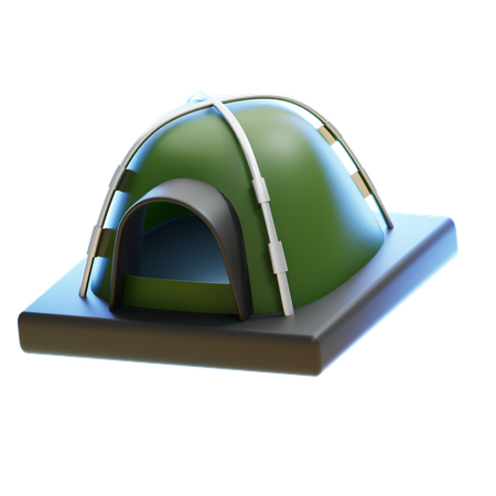 Tente  3D Icon