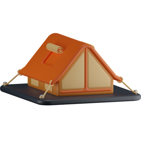 Tente de camping  3D Icon