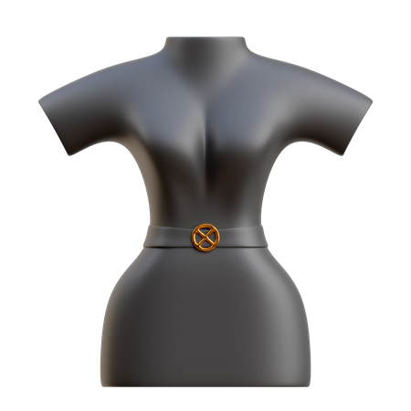 Tenue femme de luxe  3D Icon