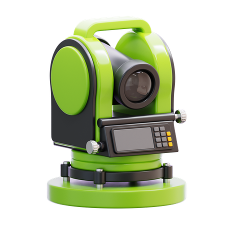 Teodolito  3D Icon