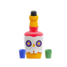 tequila 3d logo