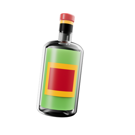 Tequila mexicana  3D Icon