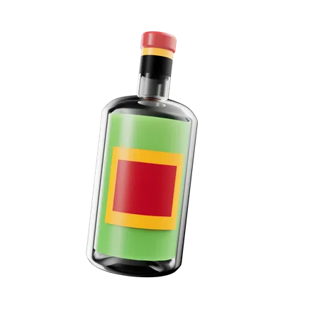 Tequila mexicano  3D Icon