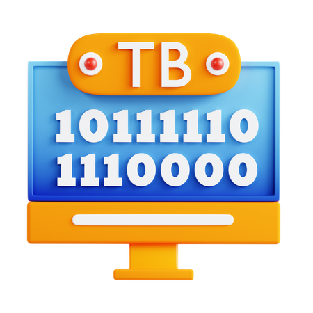Terabyte  3D Icon