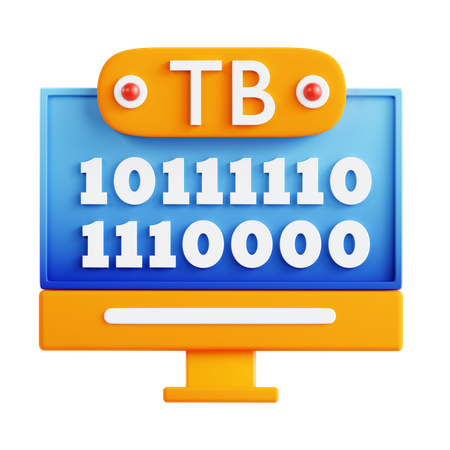 Terabyte  3D Icon