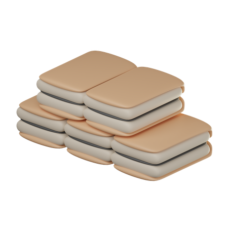 Terang Bulan  3D Icon
