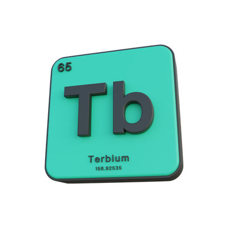 Terbio  3D Illustration