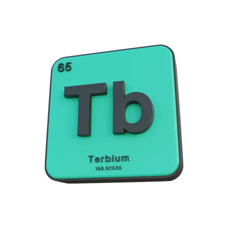 Terbio  3D Illustration