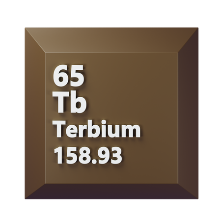 Terbium  3D Icon