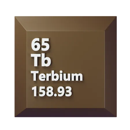 Terbium  3D Icon