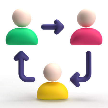 Terceiro  3D Icon