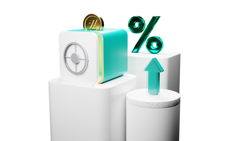 Term Payment  3D Illustration