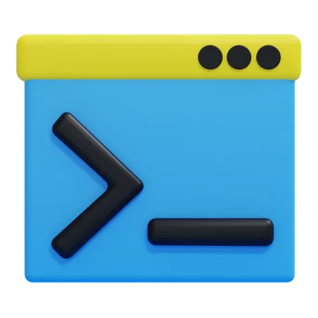 TERMINAL  3D Icon