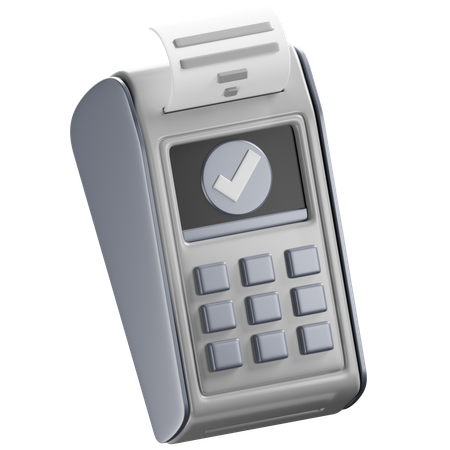 Terminal bancaire  3D Icon