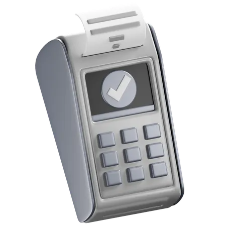 Terminal bancaire  3D Icon