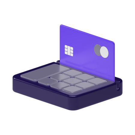 Terminal de dinheiro  3D Icon