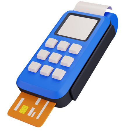 Terminal de pago  3D Icon