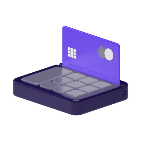Terminal de paiement  3D Icon