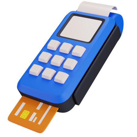 Terminal de paiement  3D Icon