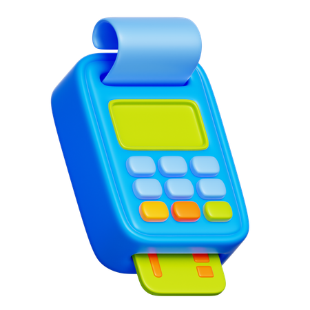 Terminal de point de vente  3D Icon