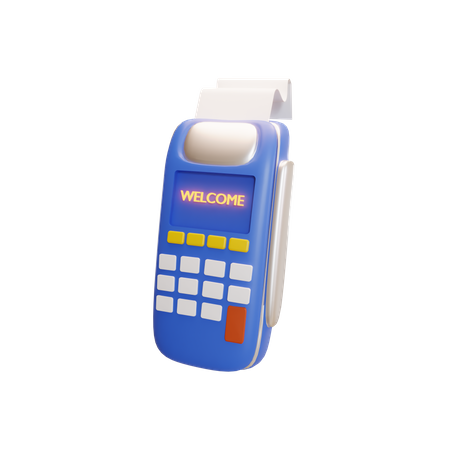 Terminal de point de vente  3D Icon