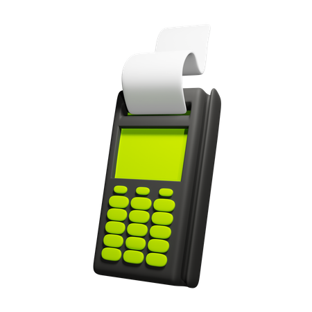 Terminal de point de vente  3D Icon