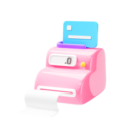 Terminal de point de vente  3D Icon