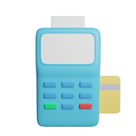 Terminal de point de vente  3D Icon