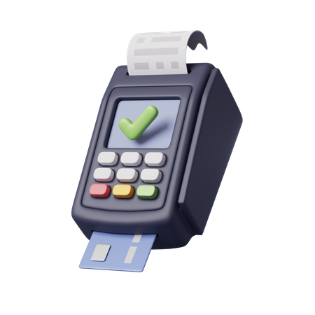 Terminal de point de vente  3D Icon