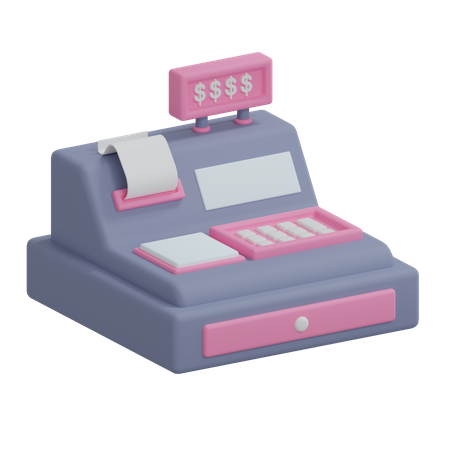 Terminal de point de vente  3D Icon