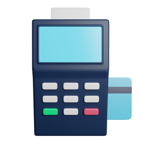 Terminal de point de vente  3D Icon