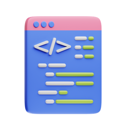 Terminal Window  3D Icon