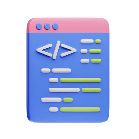 Terminal Window  3D Icon