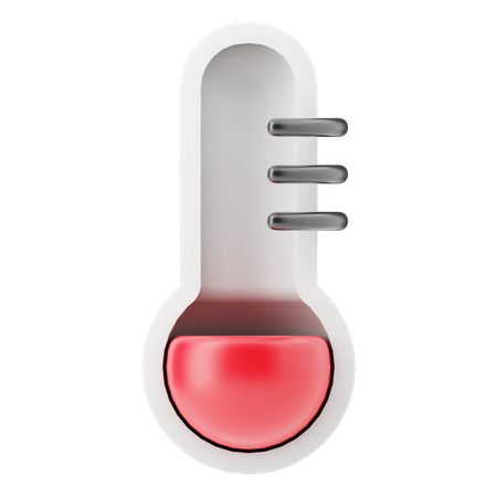 Termómetro  3D Icon