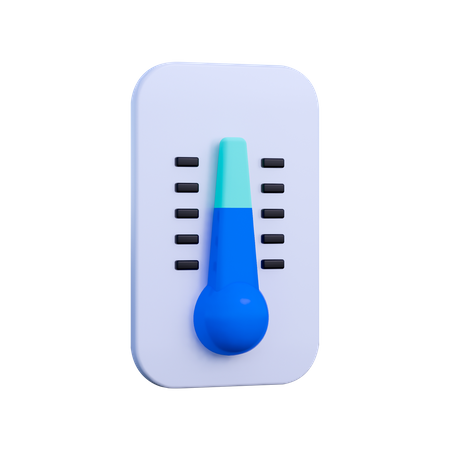 Termômetro  3D Icon