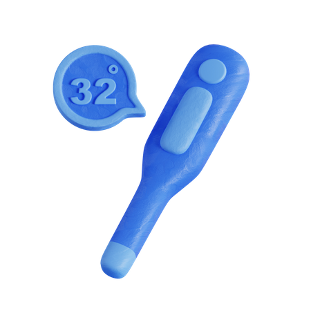 Termómetro  3D Icon