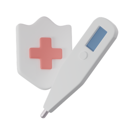 Termômetro  3D Icon