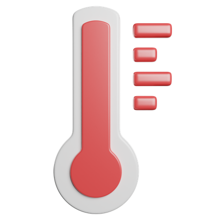Termômetro  3D Icon